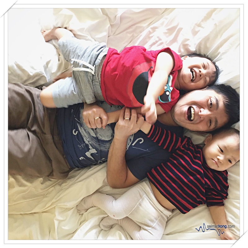 Hotel Review Doubletree by Hilton Hotel Kuala Lumpur - Happy bonding moments with my kids