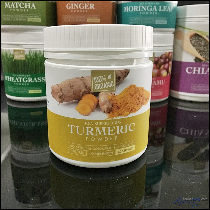 REA Superfoods Organic Turmeric Powder - 120gm (RM59)