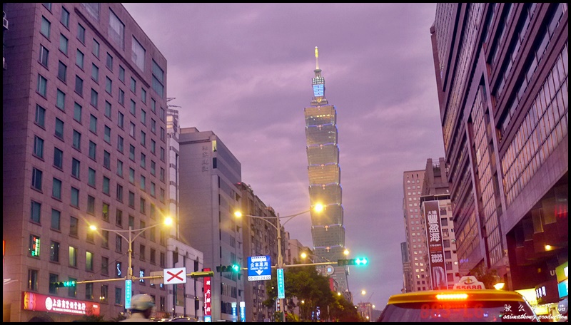 Taipei 101 is the most famous landmark of Taipei City. It's also the second tallest building in the world.