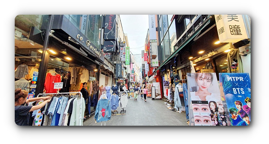 Seoul Trip 2019 Awesome Summer in Seoul - Myeongdong Shopping Street