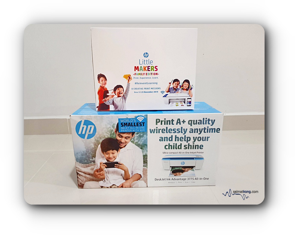 Learn & Play together with HP Little Makers Challenge - Recently, the HP Little Makers Creative Kit arrived at my doorstep and we’re all very excited about it. 