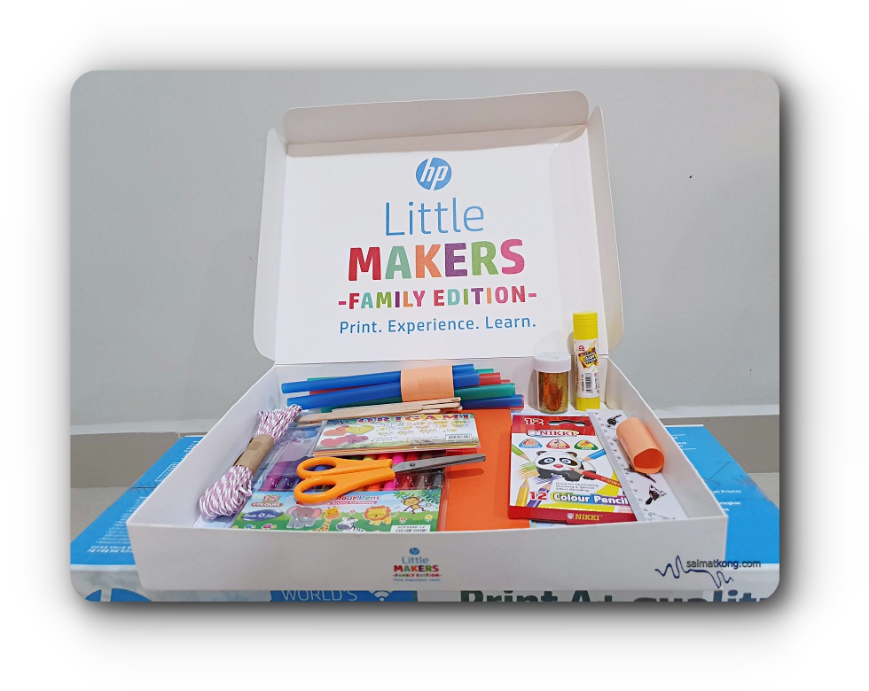 Learn & Play together with HP Little Makers Challenge - Recently, the HP Little Makers Creative Kit arrived at my doorstep and we’re all very excited about it. 