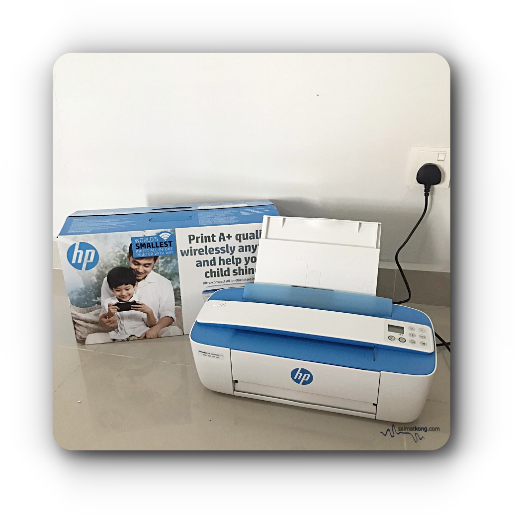 Learn & Play together with HP Little Makers Challenge - The other thing that I want to highlight is the impressive HP Deskjet Ink Advantage 3775 All-in-One printer.