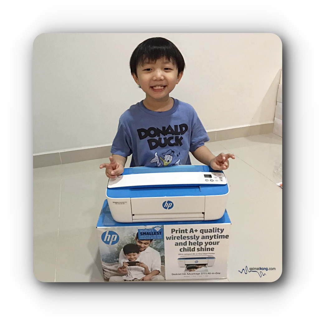 Learn & Play together with HP Little Makers Challenge - We completed a few of the Little Makers Challenge and printed the missions out using this HP Deskjet Ink Advantage 3775 printer.