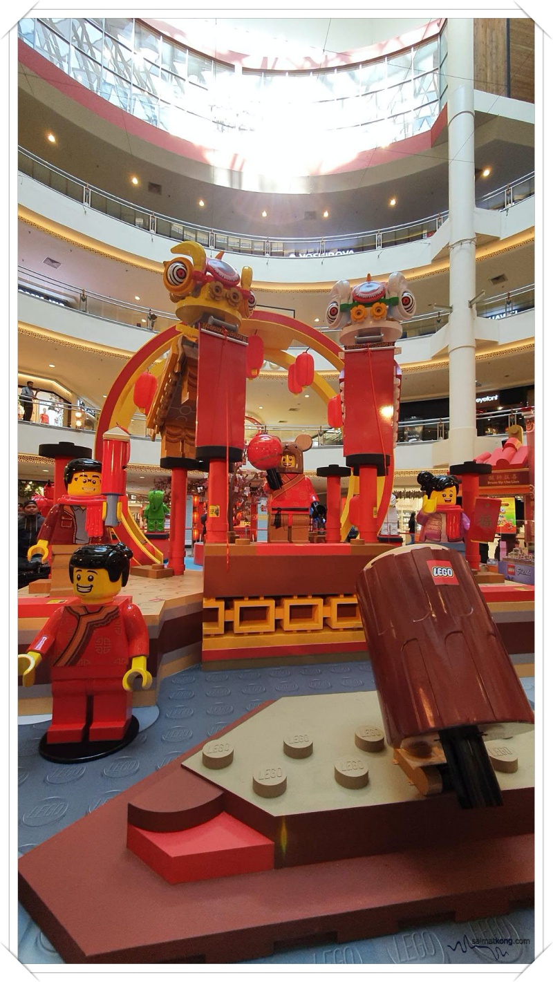 LEGO Malaysia 2020 Chinese New Year Sets - Lion Dance Jump Stage 