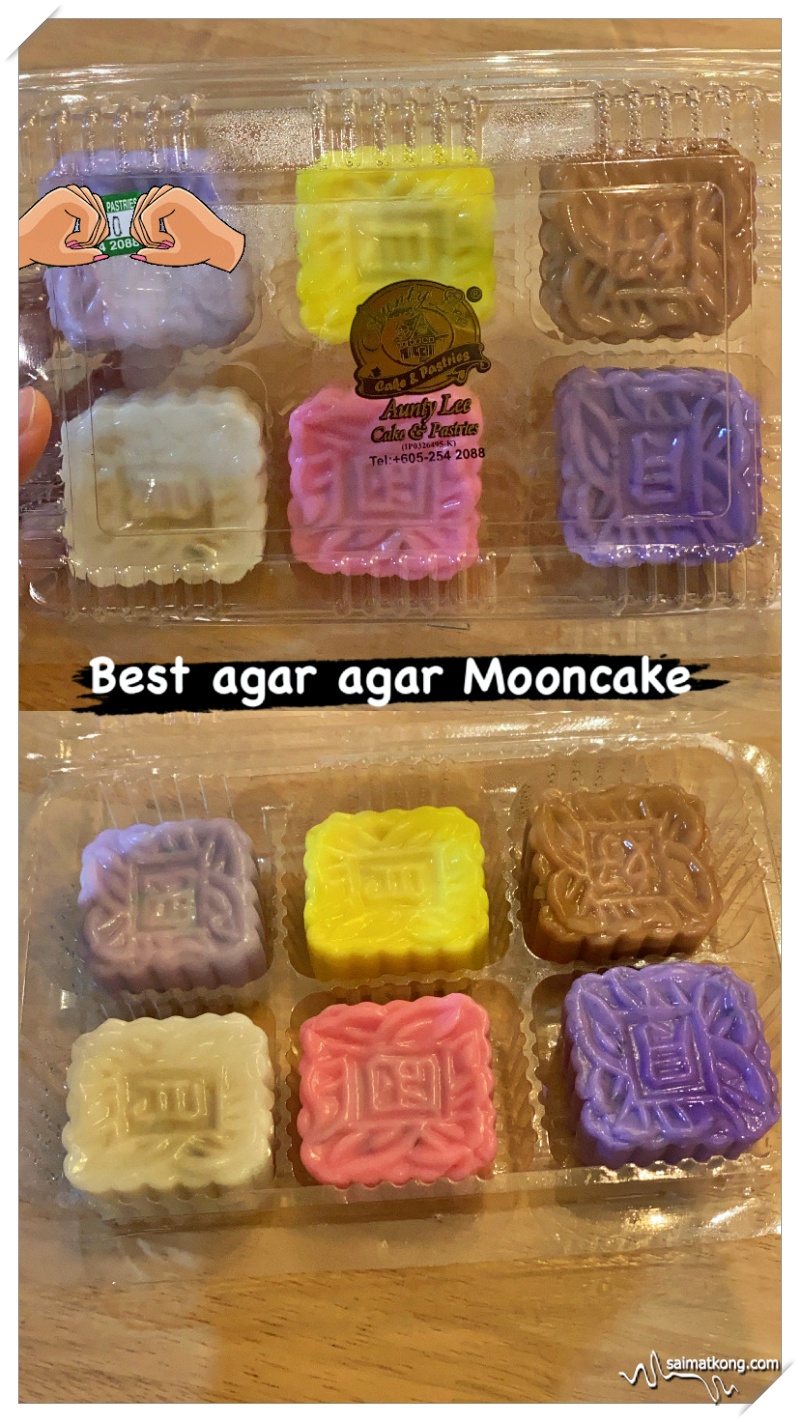 Agar-agar mooncake from Aunty Lee Cake & Pastries