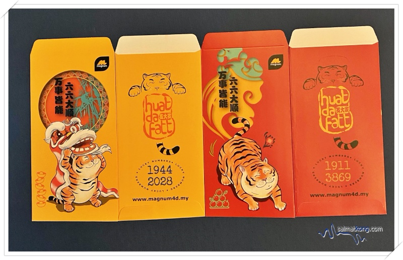 Roar into Year of Tiger 2022 with Tiger Red packets Magnum